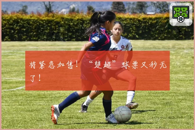 将紧急加售!“楚超”球票又秒无了!